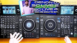 Denon DJ SC Live 2 vs SC Live 4 comparison  Which controller is best for you TheRatcave [upl. by Hanoy]