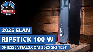 2025 Elan Ripstick 100 W  SkiEssentialscom Ski Test Review [upl. by Faustine]