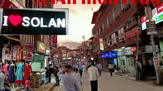 Solan mall road Himachal Pradesh 😍😘😘 [upl. by Rustin]