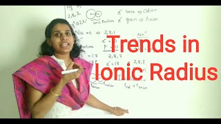 Periodic Trends Ionic Radius class 11Chemistry in Malayalam [upl. by Alex]