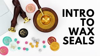 Introduction to Wax Seals  Card Making Envelopes amp Invitations [upl. by Matthia]