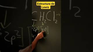 Estructura de Lewis del Diclorometano CH2Cl2 [upl. by Retse]