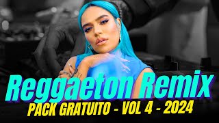 REGGAETON REMIX GRATIS PARA DJS  N°4  2024  DESCARGAR [upl. by Ardeed]