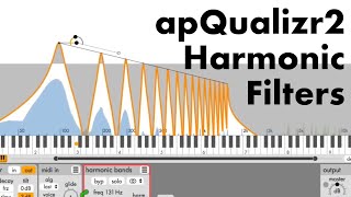 apulSoft apQualizr2 v23 New Harmonic Filters [upl. by Nerrat]