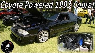 1993 Cobra Mustang Coyote Fox Body engine swapMichael Wright Well Wishes [upl. by Harden]