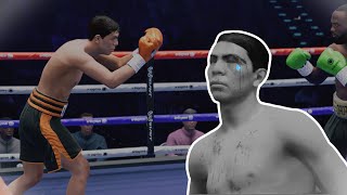 TOXIC PLAYER TAUNTS AND GETS EXPOSED  Undisputed Boxing Game [upl. by Gnol521]