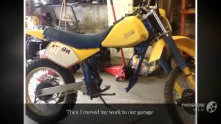 1985 Suzuki dr200 build part 1 [upl. by Ginnifer385]