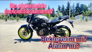 Şuanki ekonomide Motosiklet alalım mı Bekleyelim mi   2024 Yılında motosiklet fiyatları ne olur [upl. by Atnom]