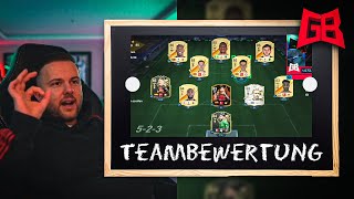 BESSER ALS PAY TO WIN TEAM 😱 GamerBrother BEWERTET sein 600k RTG WEEKEND LEAGUE TEAM 🔥 [upl. by Airotkciv394]