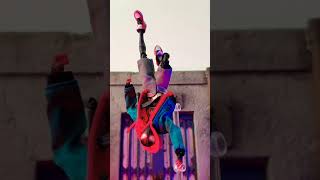 Medicom Mafex Miles Morales SpiderMan Into the Spiderverse Action Figure Highlights seromugen [upl. by Dylana]