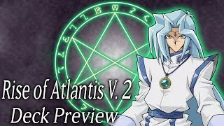 Yugioh Orica Deck Priview Dartz Rise of Atlantis Version 2 [upl. by Akemihs605]