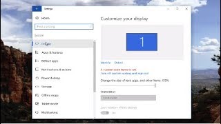 Windows 10  How To Change Screen Resolution and Size [upl. by Lerrad]