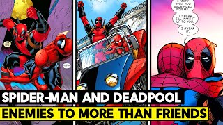 Deadpool Kills SpiderMan amp Forces Him To Be His Bestfriend SpiderManDeadpool Isnt it Bromantic [upl. by Seugram]