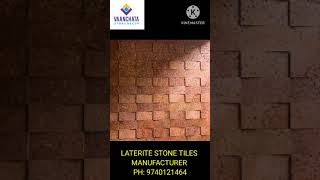 LATERITE STONE TILES 12X7 INCH MANUFACTURER IN BANGALORE PH 9343566889 [upl. by Einned]