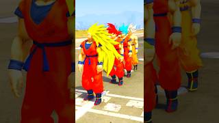 Las transformaciones de Goku se enfrentan a Freezer SpiderXGTAV animation goku shorts [upl. by Weiss]