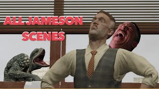 All J Jonah Jameson Scenes in SpiderMan 3 The Video Game played by JK Simmons [upl. by Ecreip932]