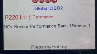 2012 2500 super duty Silverado Fix P2201 NOx Sensor performance bank 1 Sensor 1 Do it yourself [upl. by Eustacia]