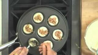 How To Make Filled Pancakes Ebelskiver [upl. by Lodovico]