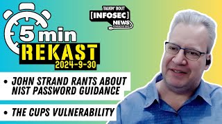 REKAST  Talkin Bout infosec News 20240930 infosecnews cybersecurity podcast podcastclips [upl. by Marmion]