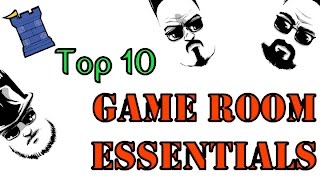 Top 10 Game Room Essentials [upl. by Neelak]