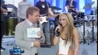 ShakiraBrasil2001Domingo Legal Whenever Wherever entrevista [upl. by Noissap]