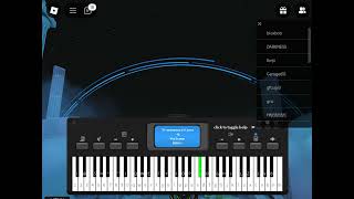 Young Girl A  Part2  Comet Piano  Visual Piano  Roblox [upl. by Raseta]