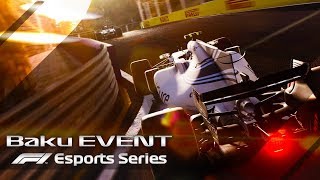 STROLLing around Baku  F1 Esports 2018 [upl. by Clement700]