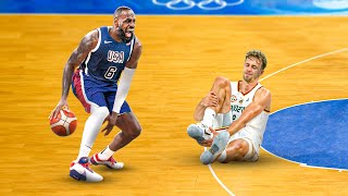 20 GREATEST Plays in USA Olympic Basketball History [upl. by Weissberg404]