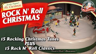 Mr Christmas  Rock N Roll Christmas 1950s IceSkating Scene All Songs [upl. by Lleirbag]