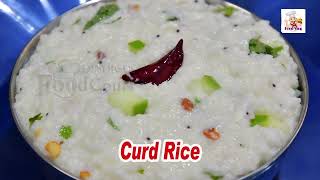 CurdRice  ThayirSadam  Sighting style Food Vlog curdrice [upl. by Nivlak]