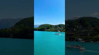 Spiez Switzerland 🇨🇭 foryou fyp viral travel switzerland suisse lake spiez shortsfeed [upl. by Eindys]