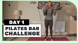 28 Day Pilates Bar Challenge Day 1 [upl. by Lemak731]