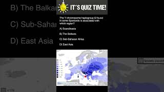 The Ychromosome haplogroup I2 found in some Spaniards is associated with which region [upl. by Biancha]