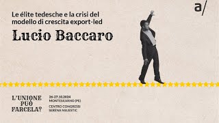 EMD2024  Le élite tedesche e la crisi del modello di crescita exportled – Lucio Baccaro [upl. by Eisoj]