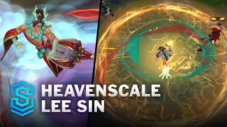 Heavenscale Lee Sin Skin Spotlight  PreRelease  PBE Preview  League of Legends [upl. by Allisan623]