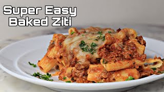 Make This Delicious Baked Ziti Tonight  Delicious Baked Ziti Recipe  Homemade Pasta Recipe [upl. by Ettennej]