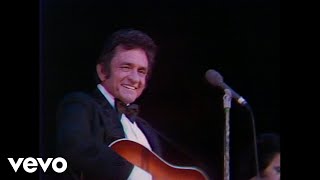 Johnny Cash  Folsom Prison Blues Live In Las Vegas 1979 [upl. by Atilrahc]