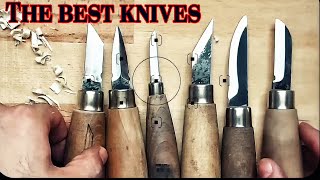 Six knives are widely used in the art of wood carving👀 knives knife sharp woodcarving art [upl. by Ancelin]