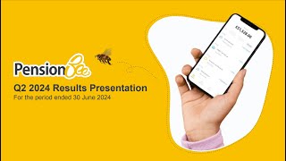 PENSIONBEE GROUP PLC  Q2 2024 Results [upl. by Emili]