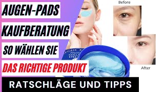 Augenpad Vergleich Die besten EyePads So wählen Sie das richtige Produkt aus dem Vergleich [upl. by Puri]