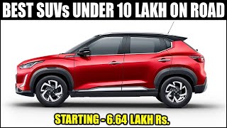 Top 10 Best SUV Cars Under 10 Lakh In India 2024  Best SUV Under 10 Lakh On Road [upl. by Nesila]