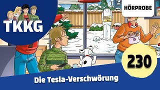 TKKG  Folge 230 Die TeslaVerschwörung  Hörprobe zum Hörspiel [upl. by Millman]