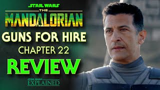 The Mandalorian Chapter 22  Guns for Hire Episode Review [upl. by Schargel]