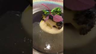 アワビのムニエル 肝のグラチネソースとベルモットソース Abalone meuniere with liver gratine sauce and vermouth sauce [upl. by Arekahs]