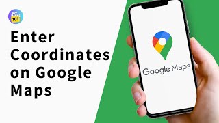 How to Enter Coordinates on Google Maps Tutorial [upl. by Branham]