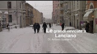 Le grandi nevicate a Lanciano [upl. by Hamann23]