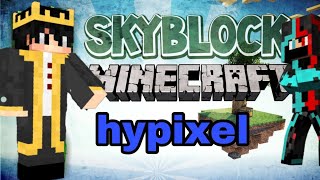 minecraft new beggining hypixel skyblock with ankit part 1 gaming minecraft [upl. by Anawad]