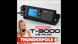 Thunderpole T3000 CB Radio Transceiver Review Part 1 [upl. by Tarrance]