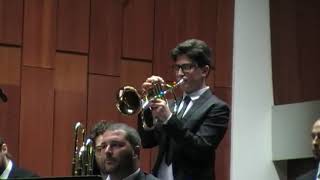 Alessandra Salerno quotThe look of lovequot  Flugelhorn solo by GAETANO CASTIGLIA [upl. by Emaj]