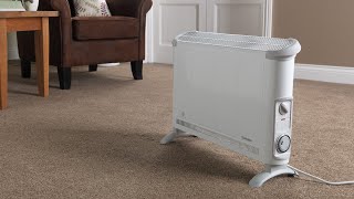 Dimplex 40 series 2kW convector heater with timer [upl. by Fabio675]